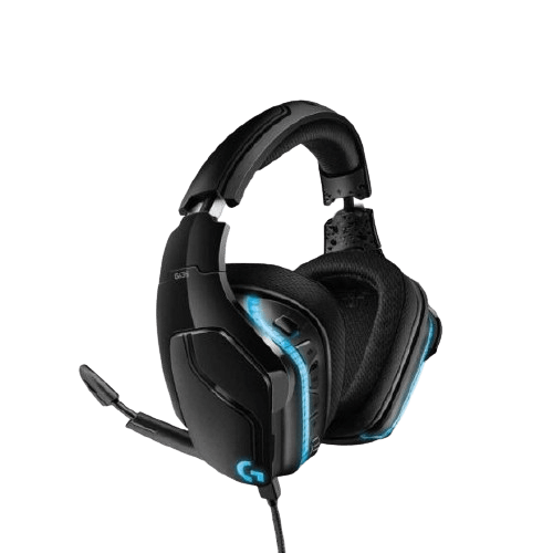 אוזניות גיימרים Logitech G635 7.1 Surround Sound Lightsync